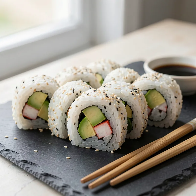 California sushi : origine, composition et roulage