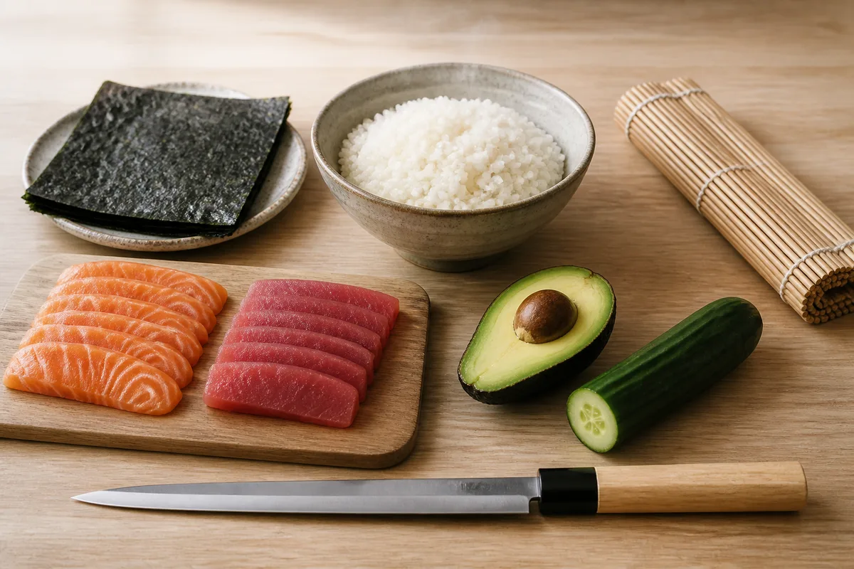 Sushi recette maison : le pas à pas complet