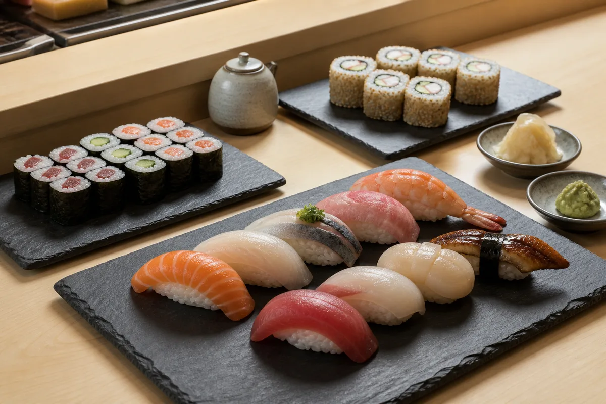 Maki, nigiri, california : le vocabulaire du sushi