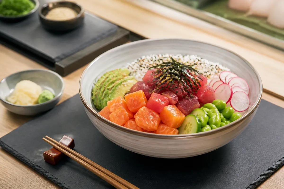 Poke bowl : composer le bon équilibre
